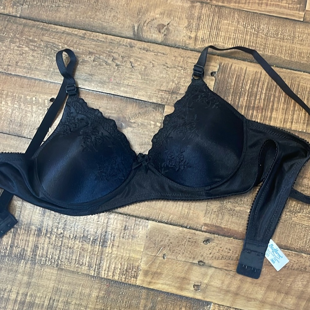 Bestform black wireless bra 36B